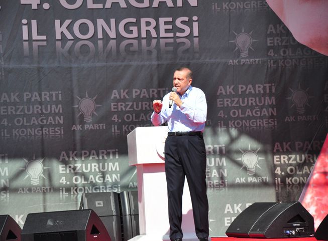 Başbakan Erdoğan Erzurum'da konuştu