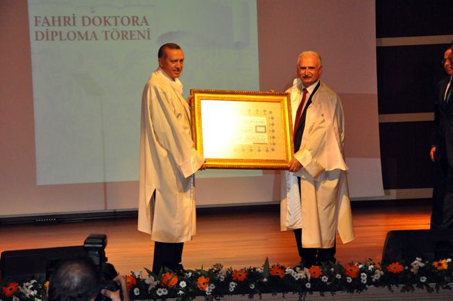 Başbakan Erdoğan'a fahri doktora