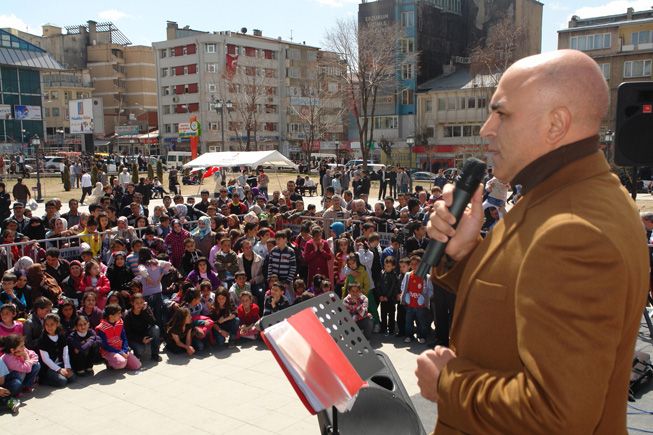 Erzurum'da 23 Nisan coşkusu