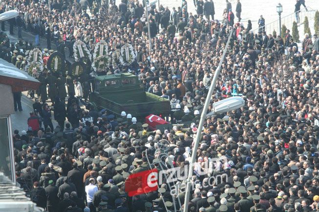 Erzurum Kabil Şehidini uğurladı