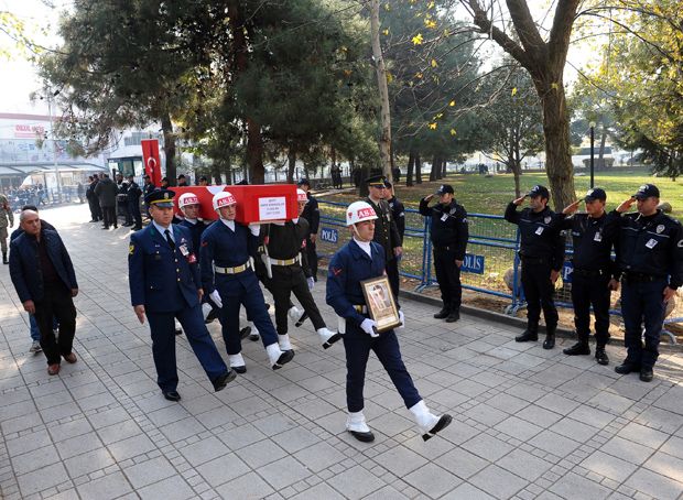 Erzurumlu şehide Bursa'da son görev