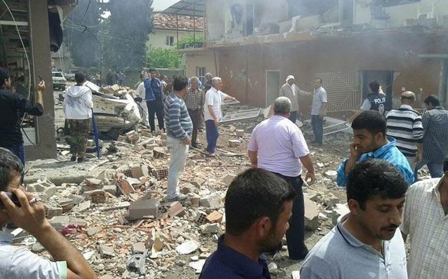 Hatay'da patlama