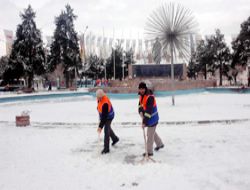 Belediye ve esnafın kar seferberliği!..