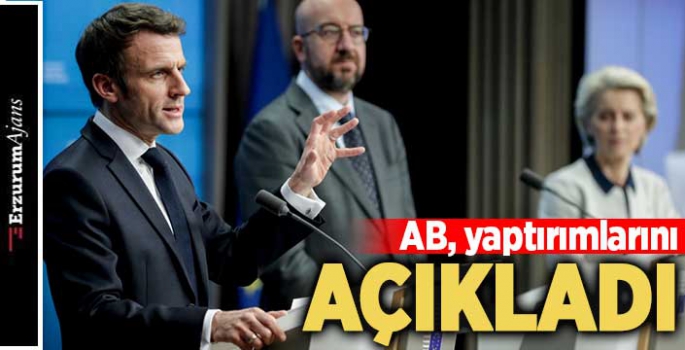 AB, Rusya'ya yönelik 'büyük' yaptırımlarını açıkladı