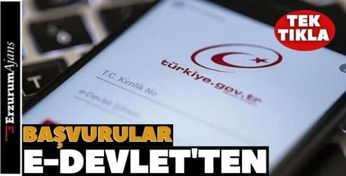 Bakan duyurdu: Artık e-Devlet'ten yapılacak!