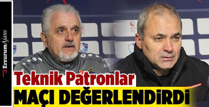 BB Erzurumspor - İstanbulspor maçının ardından