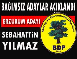 BDP'nin bağımsız adayları belli oldu!..