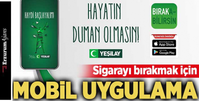 Bırakabilirsin uygulaması cebinizde 