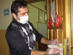 Erzurum'da okullar dezenfekte edildi!..