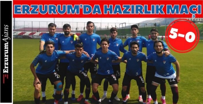 Elazığspor , Erzurumspor U19 takımı hazırlık maçı