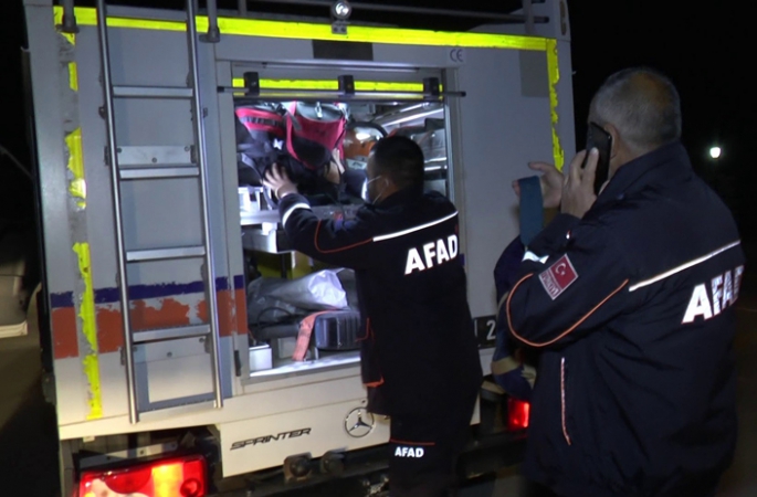 Erzurum AFAD ekibi İzmir'e hareket etti