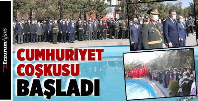 Erzurum'da 29 Ekim heyecanı