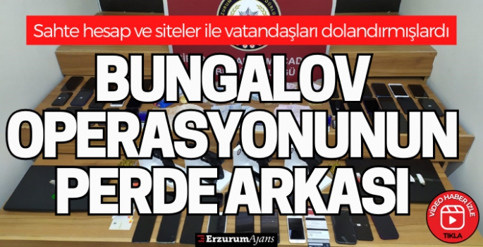 Erzurum'da dolandırıcılık operasyonu: 39 şüpheli tutuklandı