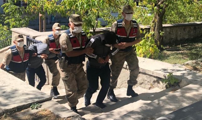 Erzurum'da hayvan hırsızlığı çetesi çökertildi