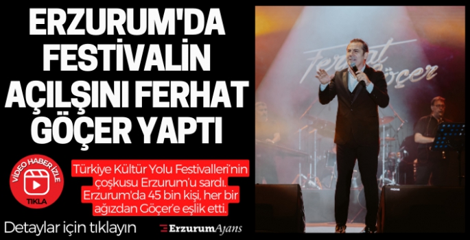 Erzurum'da konser coşkusu