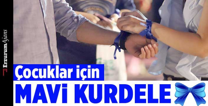  Erzurum'da 'Mavi Kurdele' seferberliği