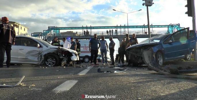 Erzurum'da trafik kazaları artışta