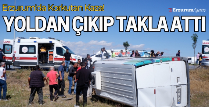 Erzurum'da trafik kazası: 1 yaralı