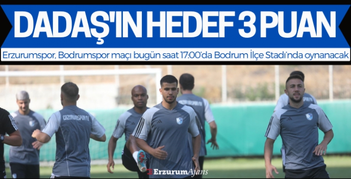 Erzurumspor Bodrum deplasmanında