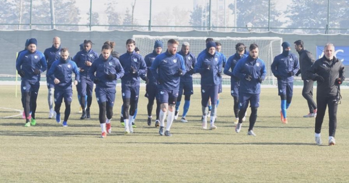 Erzurumspor, Gaziantep FK hazırlıklarını sürdürdü