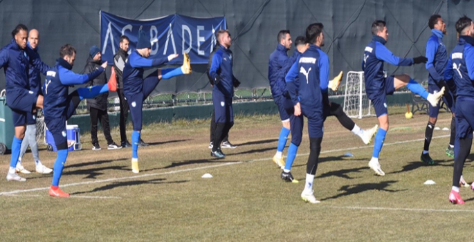 Erzurumspor, Hatayspor maçı hazırlıklarına başladı