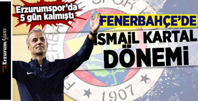 Fenerbahçe, İsmail Kartal ile anlaşmaya vardı!
