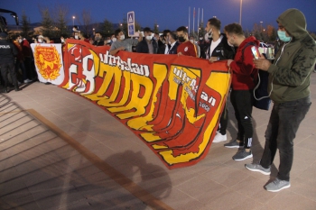 Galatasaray kafilesi Erzurum'da