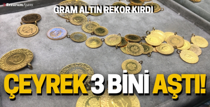 Gram altın rekor kırdı