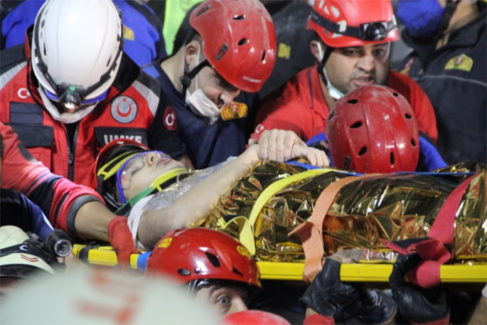 Günay'ın enkaz altındaki görüntüleri ortaya çıktı