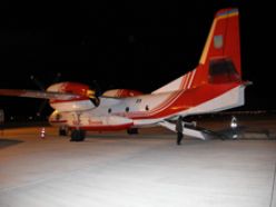 Uluslararası yardım uçakları Erzurum`da