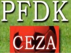 PFDK Ceza yağdırdı