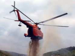 Erzurum'a yangın helikopteri geliyor