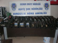 Erzurum'da büyük silah soygunu