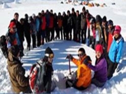 Dağcıların Erzurum'da kış kampı sona erdi