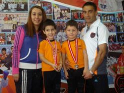 Erzurum`da cimnastik yarışması