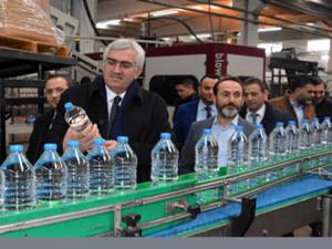 AK Parti Erzurum İl Başkanı Öz, Desni Su Tesislerini gezdi