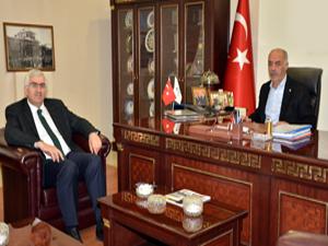 AK Parti İl Başkanı Özden, Başkan Yücelike ziyaret