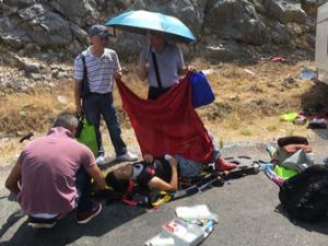 Antalya'da turistleri taşıyan otobüs kaza yaptı!