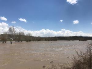 Aras Nehri'nde su seviyesi yükseldi