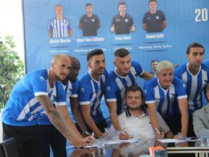 B.B. Erzurumspor 15 futbolcu ile sözleşme imzaladı