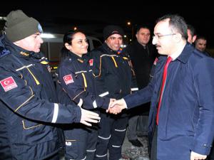Bakan Yardımcısı Çataklıdan AFAD Erzuruma ziyaret