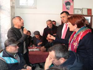 Balıkesir'de Meral Akşener'e HDP tepkisi