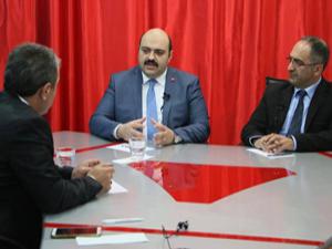 Başkan Orhan, Biz Bize Erzurum programına konuk oldu