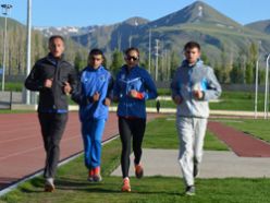 Atletler süper lige Erzurum'da hazırlanıyor