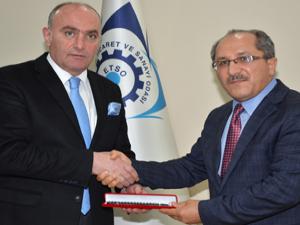 BMC Genel Müdürü Osman Durdan ETSOya ziyaret