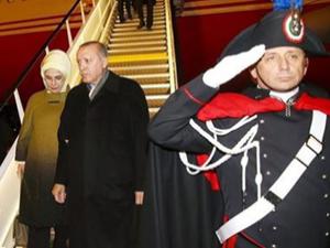 Cumhurbaşkanı Erdoğan'ın ziyaret ettiği Roma'da gösteri yasağı