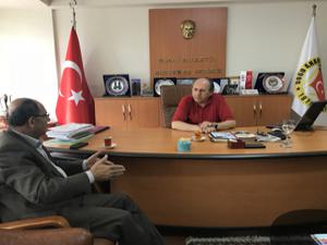 DAP Başkanı Demir'den DAGC'ye ziyaret