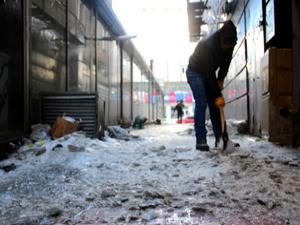 Doğu Anadolu donuyor... Erzurum -21