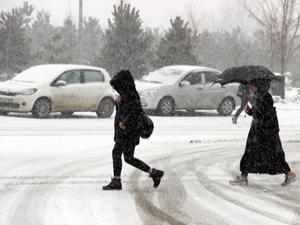 Doğu'da vatandaşlar sandığa kar yağışı altında gitti