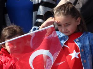 Erzurum'da 12 Mart coşkusu